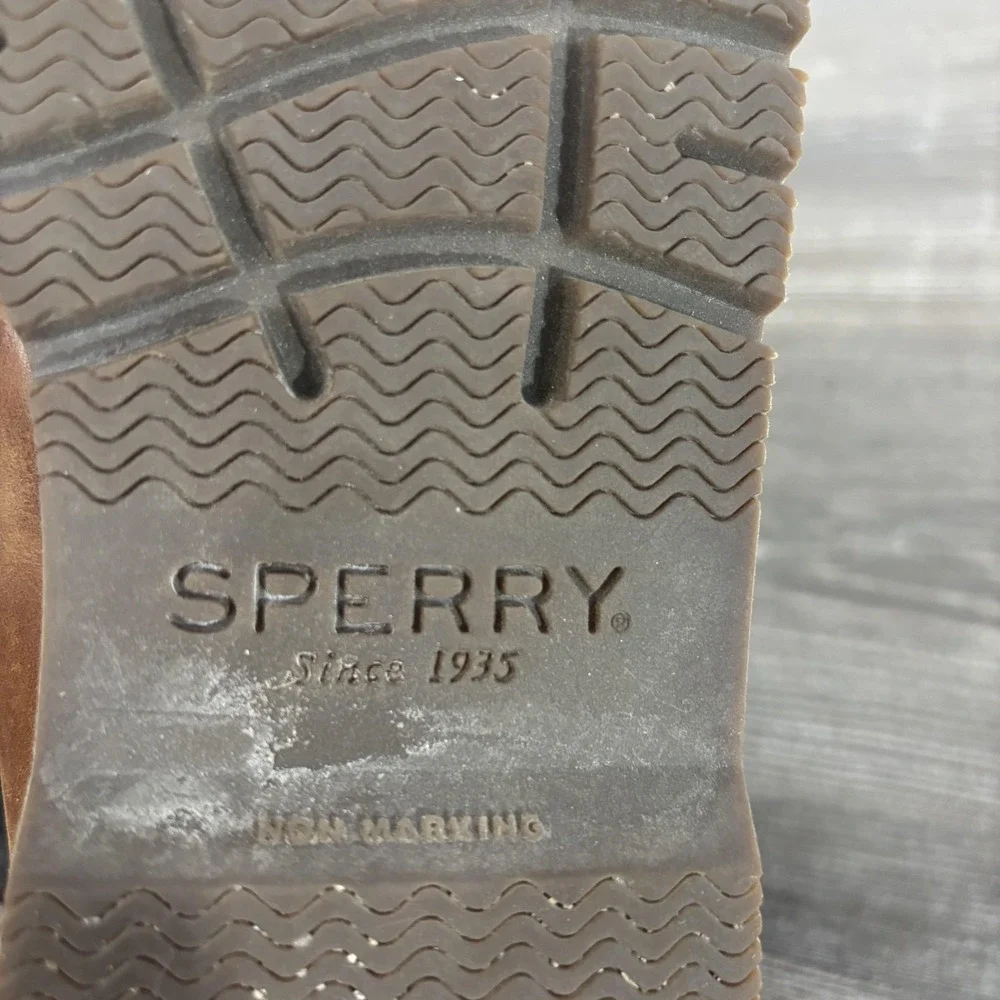 Sperry Chukka Boots Mens Size 10.5 M Brown Leather Top-Sider STS14112 Boat